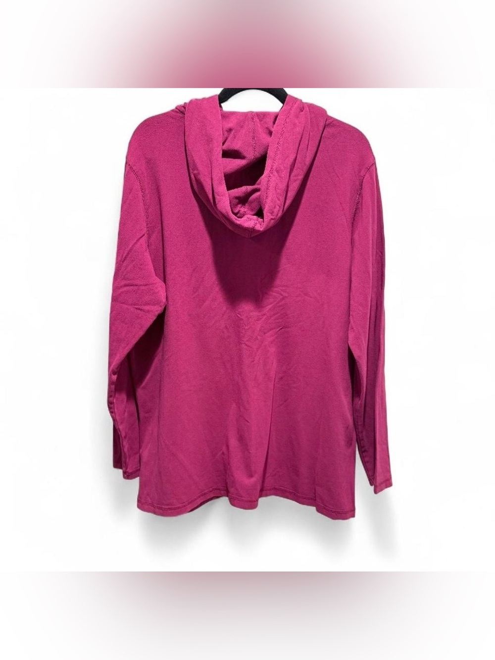 Great Northwest Clothing Company Fuchsia Pink Zip-Up Hoodie - Picture 5 of 6